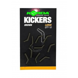 Korda Brown Kickers Large – Améliorez votre montage carpe | CarpeConnect