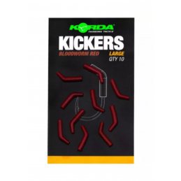 Korda Kickers Large Bloodworm Red – Optimisez vos accroches | CarpeConnect