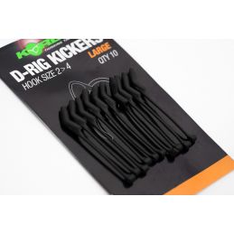 Korda Kickers D Rig Large Green – D-Rig caoutchouc pour hameçons | CarpeConnect