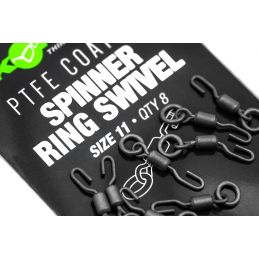 Korda PTFE Spinner Ring Swivels Size 11