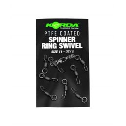 Korda PTFE Spinner Ring Swivels Size 11