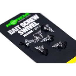 Korda Micro Ring Swivel Bait Screw Medium (5pcs)