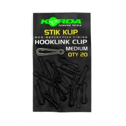 Korda Stik Klip Hooklink Clip Medium - 20 pcs