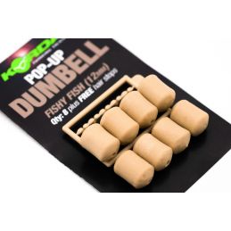 Korda Pop-up Dumbell Fishy Fish (12mm) - 8 pcs