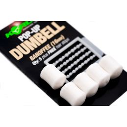 Korda Pop-up Dumbell Banoffee (16mm) - 5 pcs