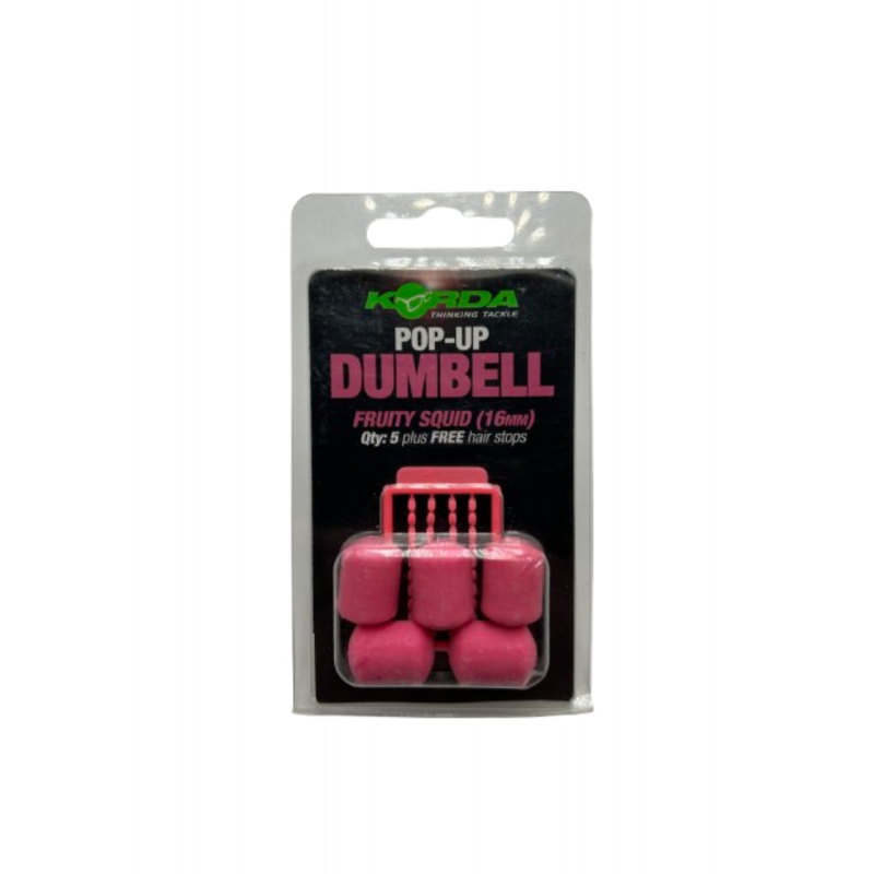 Korda Pop-up Dumbell Fruity Squid (16mm) - 5 pcs