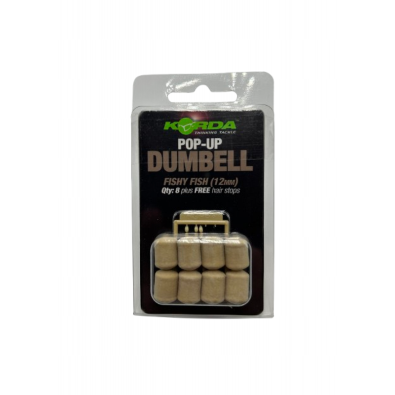 Korda Pop-up Dumbell Fishy Fish (12mm) - 8 pcs