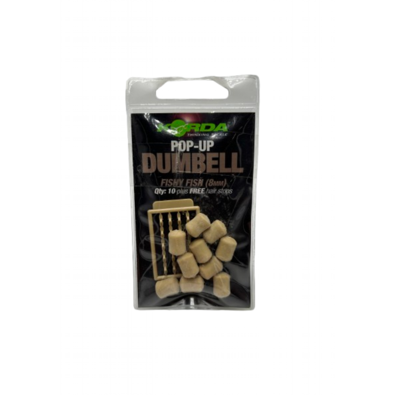 Korda Pop-up Dumbell Fishy Fish (8mm) - 10 pcs