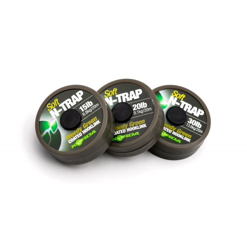 Korda N-Trap Soft 20lb Weedy Green
