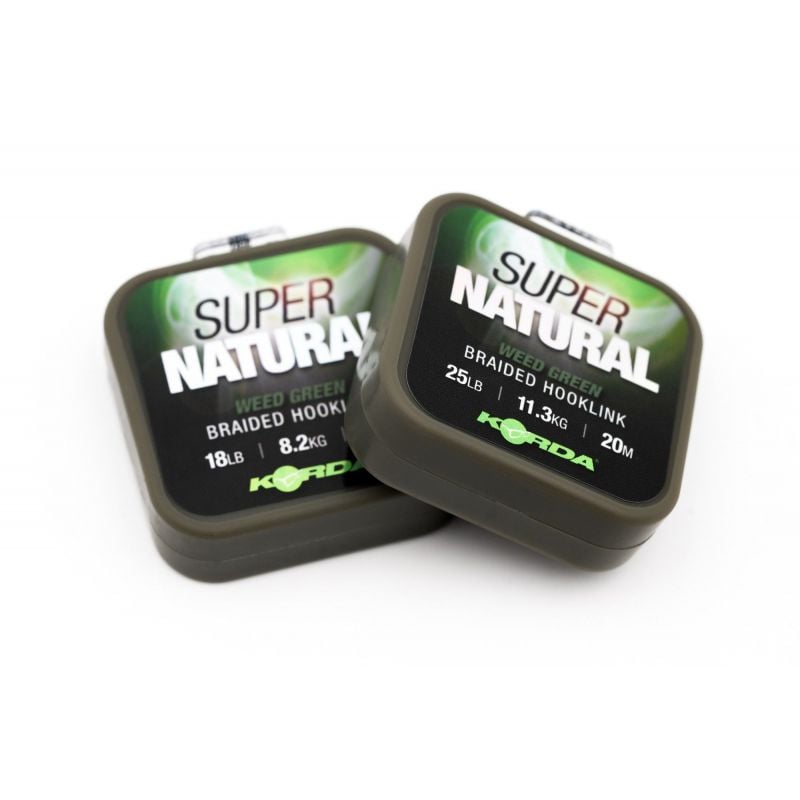 Korda Super Natural Weed Green 25lb 20m