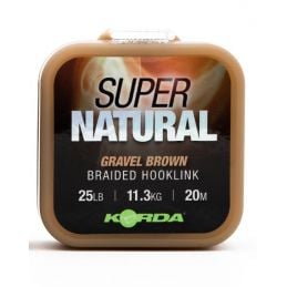 Korda Super Natural Gravel Brown 25lb 20m