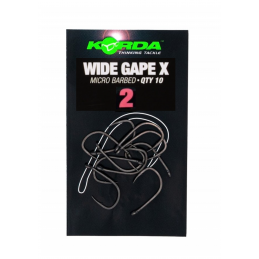 Korda Wide Gape X Size 02 Micro Barbed