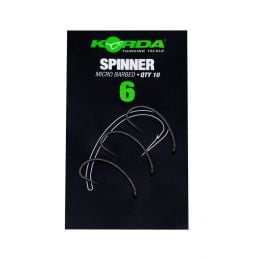Korda Spinner Hook Micro Barbed Size 6 – Hameçon spécial Spinner Rig | CarpeConnect