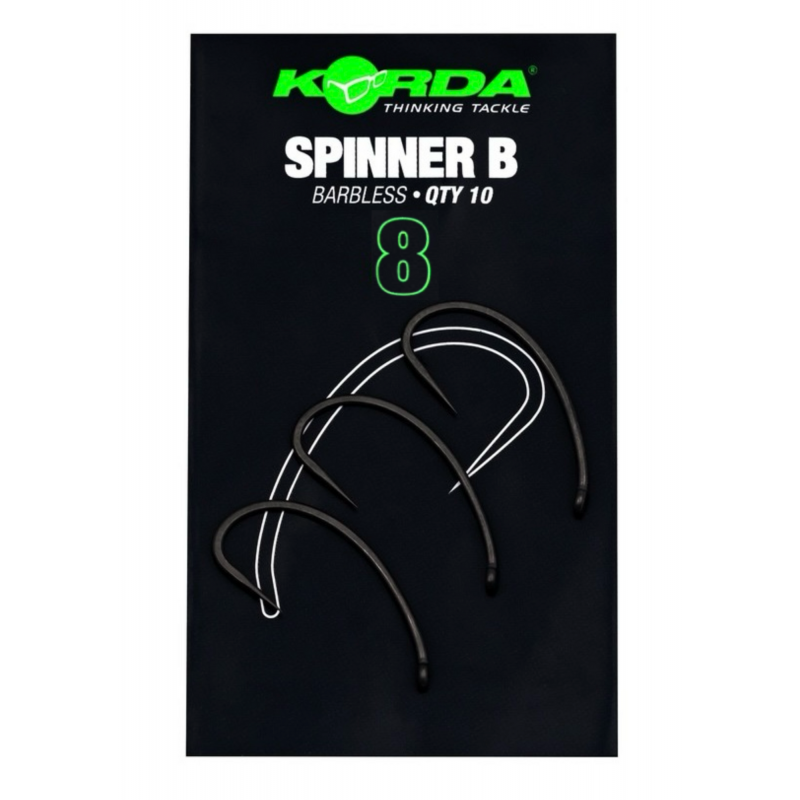 Korda Spinner B Barbless Size 8