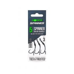 Korda Spinner Hook Sections Spinner Size 5 Micro Barbed
