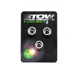 Korda Stow Over Spare Weights 6g x3 – Lests supplémentaires pour Stow Indicator | CarpeConnect