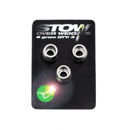 Korda Stow Over Spare Weights 8g x2 – Lests supplémentaires pour Stow Indicator | CarpeConnect