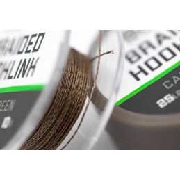 Korda Basix Braided Hooklink 18lb 10m Camo Green
