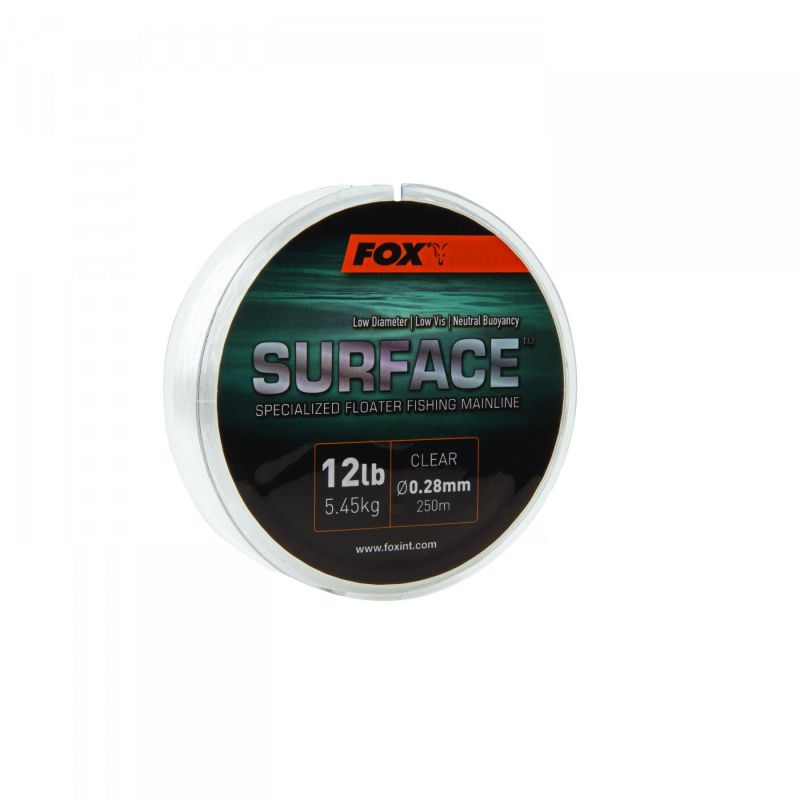 Fox Surface Floater Mainline - Clear 12lb/0.28mm 250m
