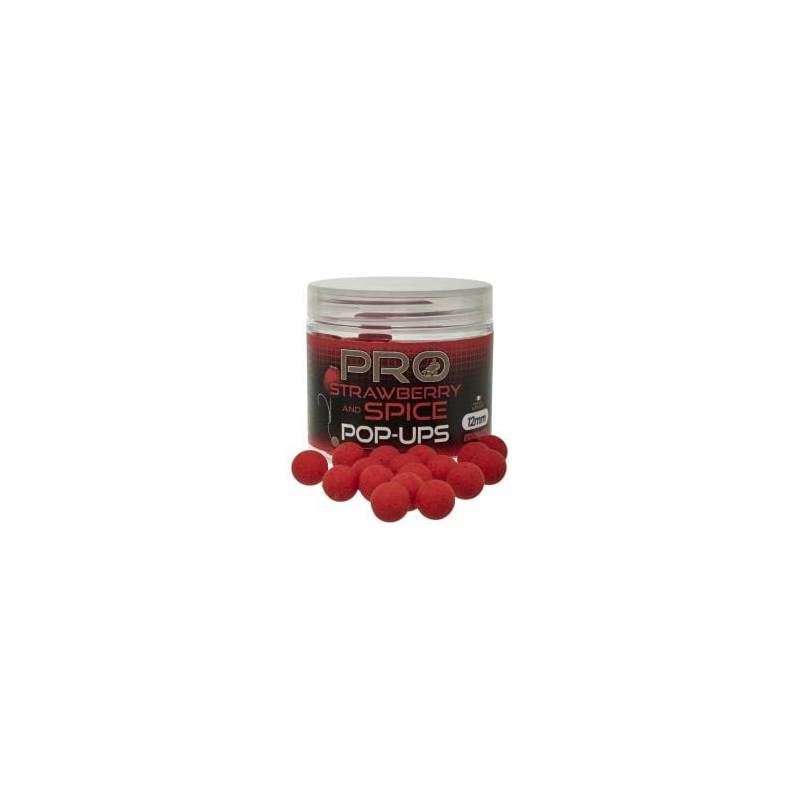 STARBAITS PRO STRAWBERRY SPICE POP UP 12 MM 50 GRS