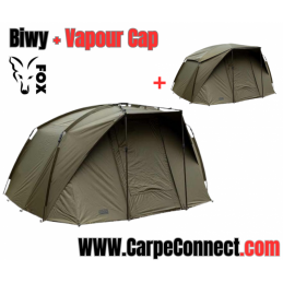 FOX PACK EOS PRO BIVVY 2 PERSONNES + EOS PRO 2 PERSON VAPOUR CAP