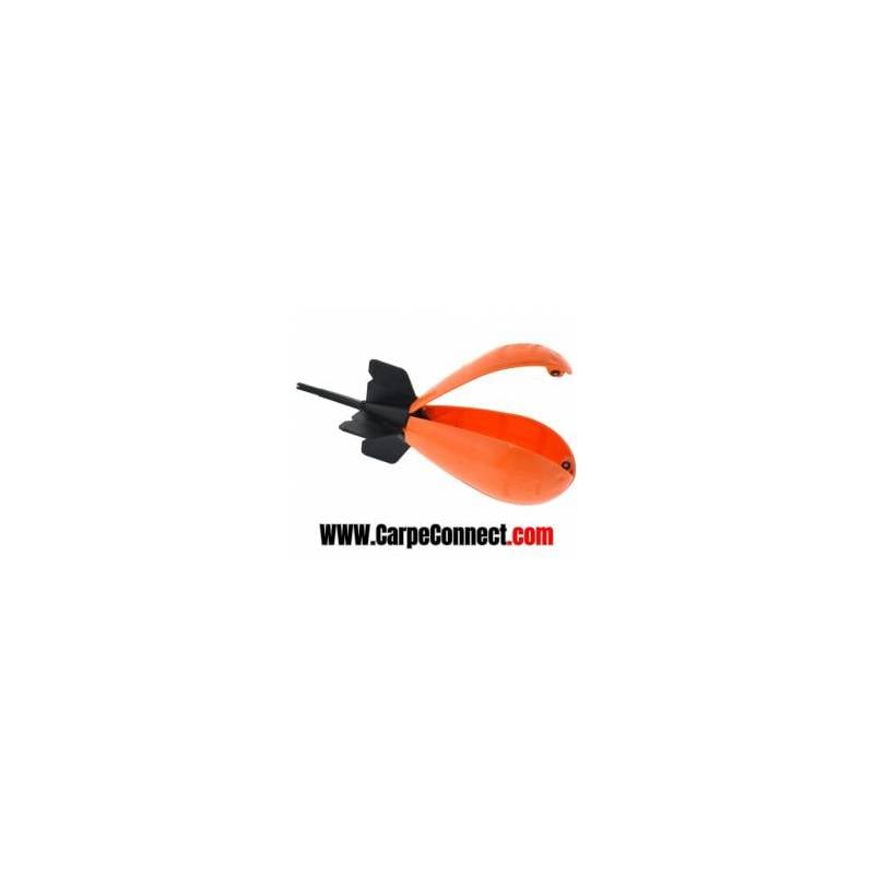 Spyder Spod Medium Orange / Black – Precision Pêche, Lancers Longs, Night Glow