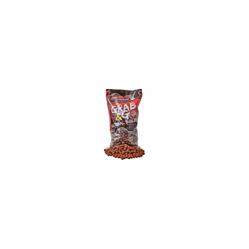 Starbaits Bouillettes Grab & Go Mega Fish 14mm 2,5kg | CarpeConnect