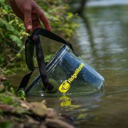 Ridge Monkey Perspective Collapsible Bucket 10L – Seau pliable transparent | CarpeConnect