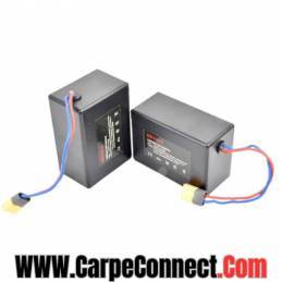 ANATEC Lot de 2 Batteries Lithium 7.4V 8Ah pour PACBOAT