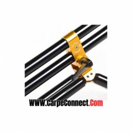 Rod Pod Dayko Bitubo Black Yellow 4/5 Cannes Aluminium Avional