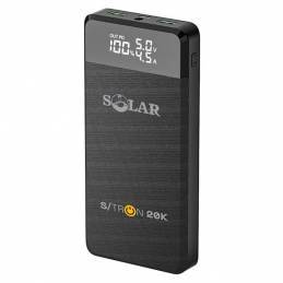 Solar S-Tron PowerPack 20K batterie externe pêche carpe 20000 mAh