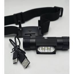 Lampe Frontale UV Viper Competition UFO Z51 – 1260 lm, portée 150m, LED UV, IP65