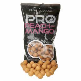 Starbaits Probiotic Peach Mango Boilies 20mm 800g – Bouillettes carpe nutritives