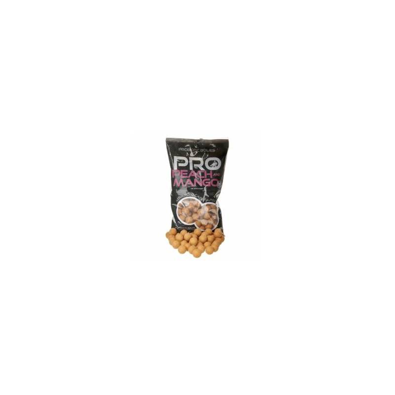 Starbaits Probiotic Peach Mango Boilies 20mm 800g – Bouillettes carpe nutritives