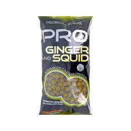 Starbaits Pro Ginger Squid Boilies 14 mm 2.5 kg | Appâts carpe – CarpeConnect