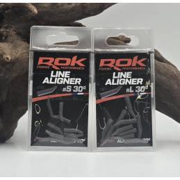 ROK Line Aligner 30° S Smoke Grey x10 – Aligner carpe | CarpeConnect