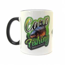 Katran Mug (white with black handle)