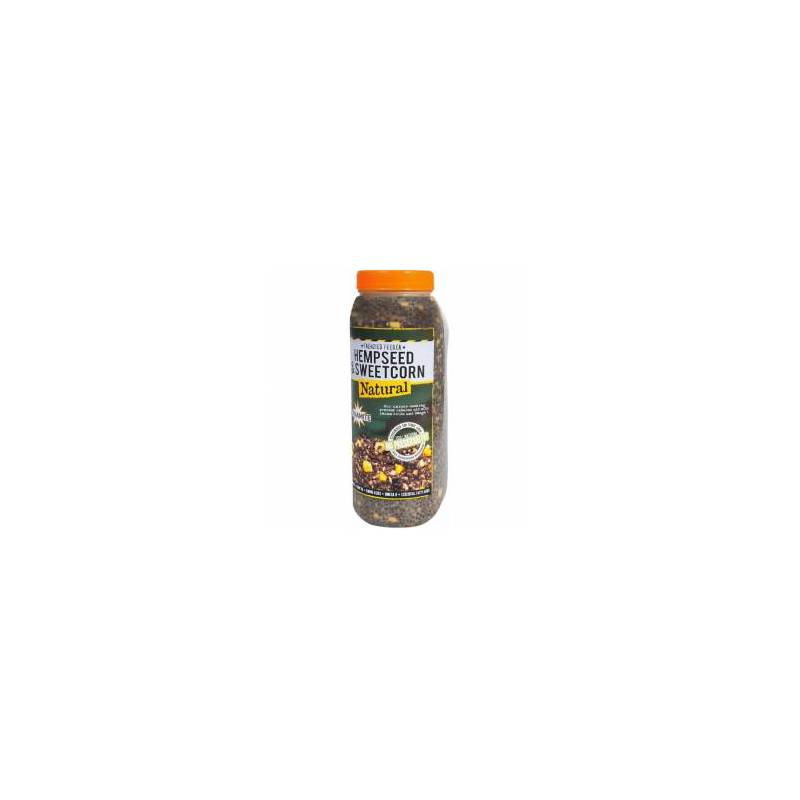 Dynamite Baits Frenzied Hempseed Sweetcorn 2.5L | Graines carpe