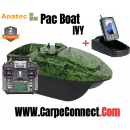 Bateau Amorceur Anatec Pac Boat Start'r IVY AN-i6X+ Sondeur Couleur ALF500