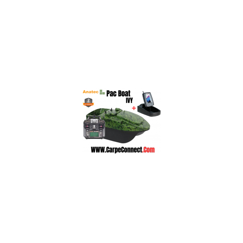 Bateau Amorceur Anatec Pac Boat Start'r IVY AN-i6X+ Sondeur Couleur ALF500