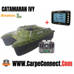 Bateau Amorceur Anatec Catamaran IVY AN-I6X + X-Pilot Toslon GPS