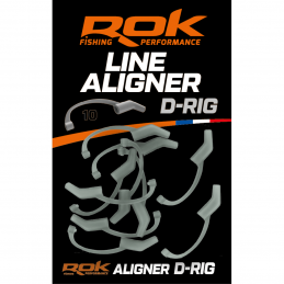 ROK Aligner D Rig Smoke Grey x10 – Aligner D-Rig carpe | CarpeConnect