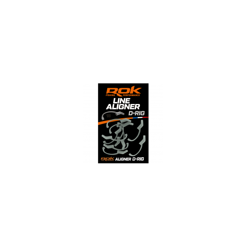 ROK Aligner D Rig Smoke Grey x10 – Aligner D-Rig carpe | CarpeConnect
