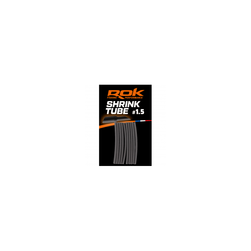 ROK Shrink Tube Black T 1.5 – Gaine thermorétractable carpe | CarpeConnect