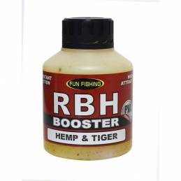 Fun Fishing RBH Booster Hemp Tiger 250ml Attractant Carpe PVA