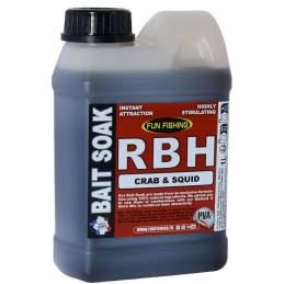 Fun Fishing RBH Bait Soak Crab Squid 1 L Attractant Carpe
