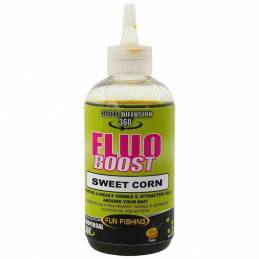 FUN FISHING Fluo Booster Gel Sweet Corn 125 ml – www.CarpeConnect.com