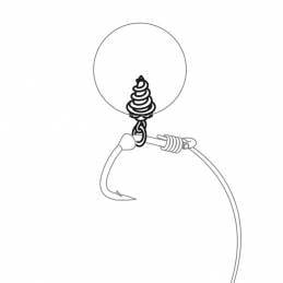 Accroche Appâts Pole Position Bait Screw Vis Bouillette Carpe | CarpeConnect