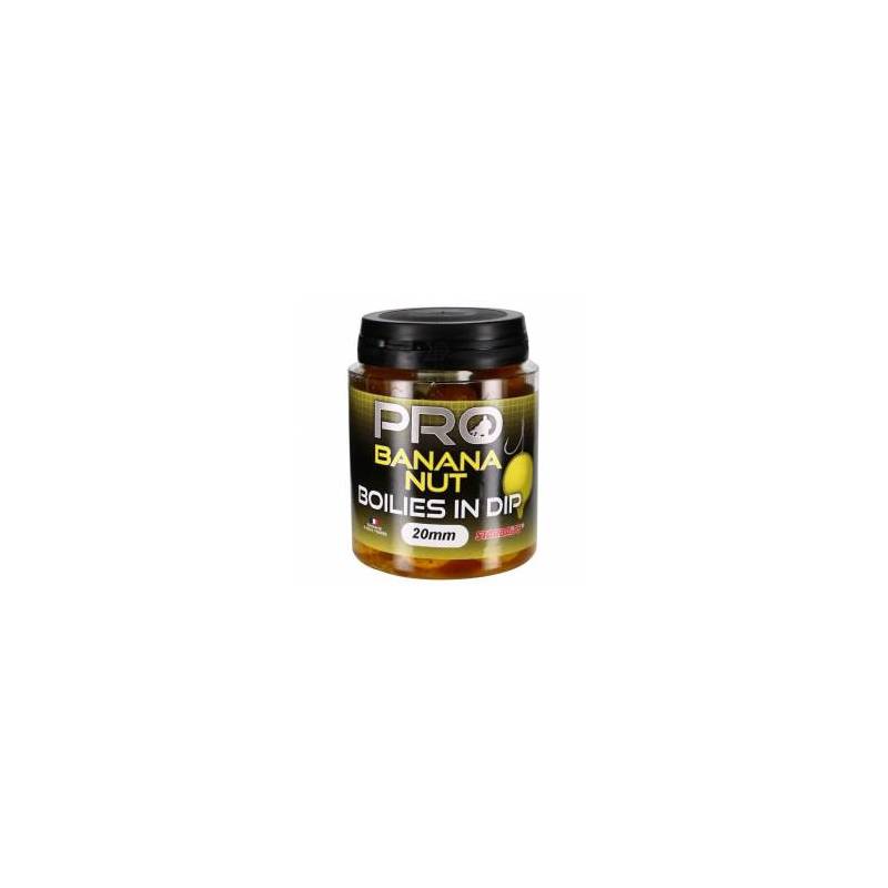 StarBaits Pro Boilies In Dip Banana Nut 24mm 150g Bouillette Carpe | CarpeConnect