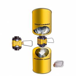Solar Gas Link Valve – Valve de transfert gaz cartouche isobutane | CarpeConnect